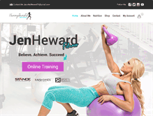 Tablet Screenshot of jenheward.com
